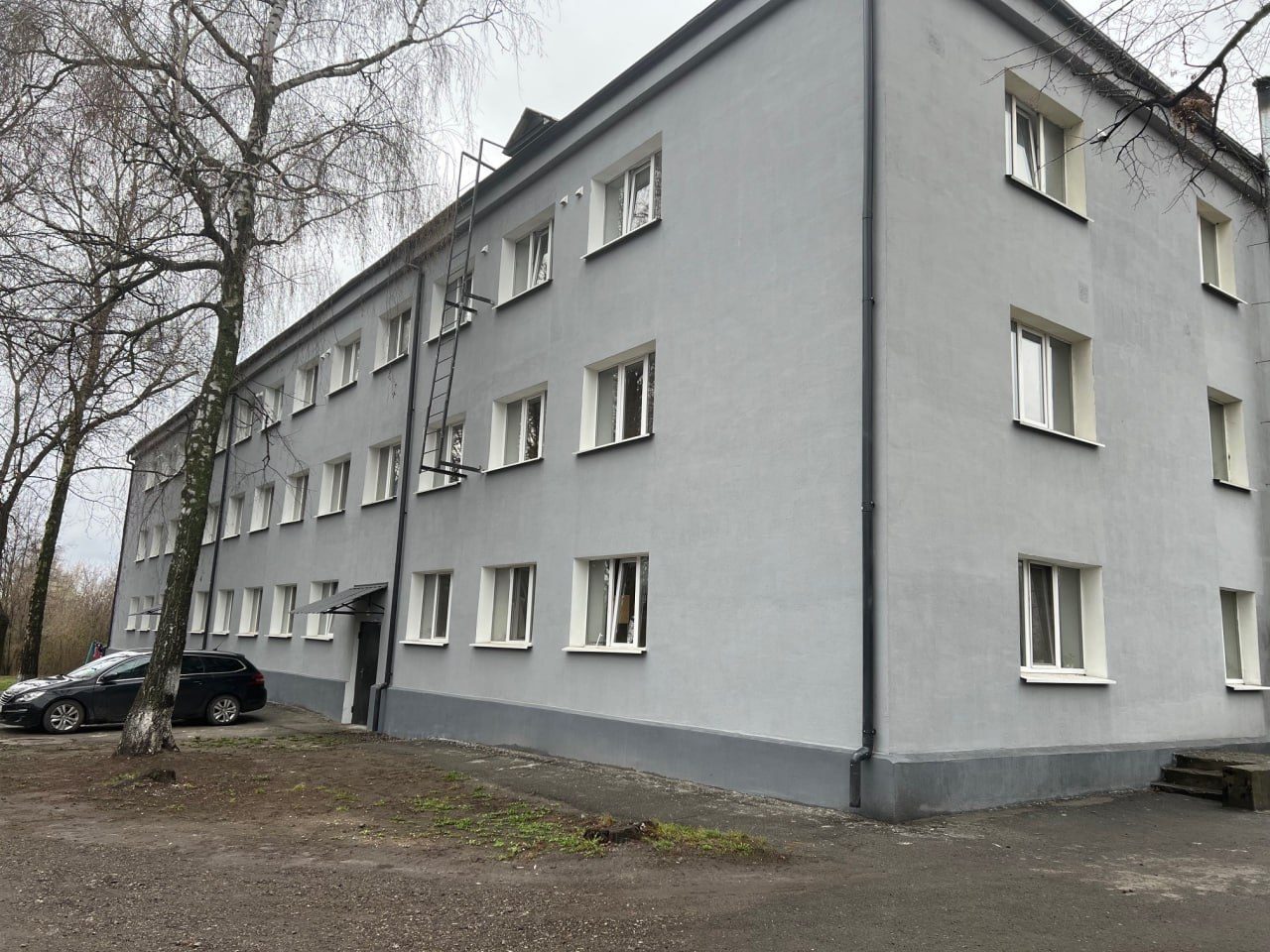 Accommodation building exterior