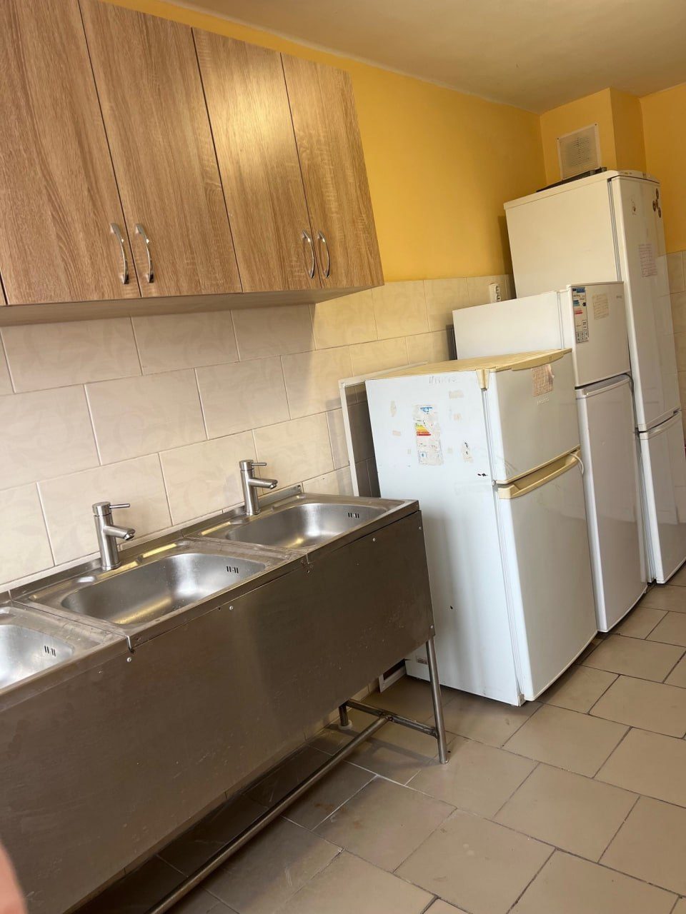 Shared kitchen equipment